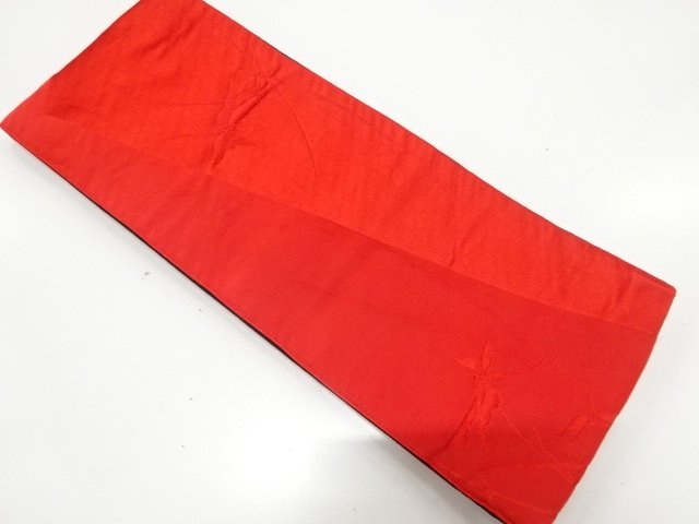 JAPANESE KIMONO / HANHABA OBI / WOVEN DRAGONFLY 